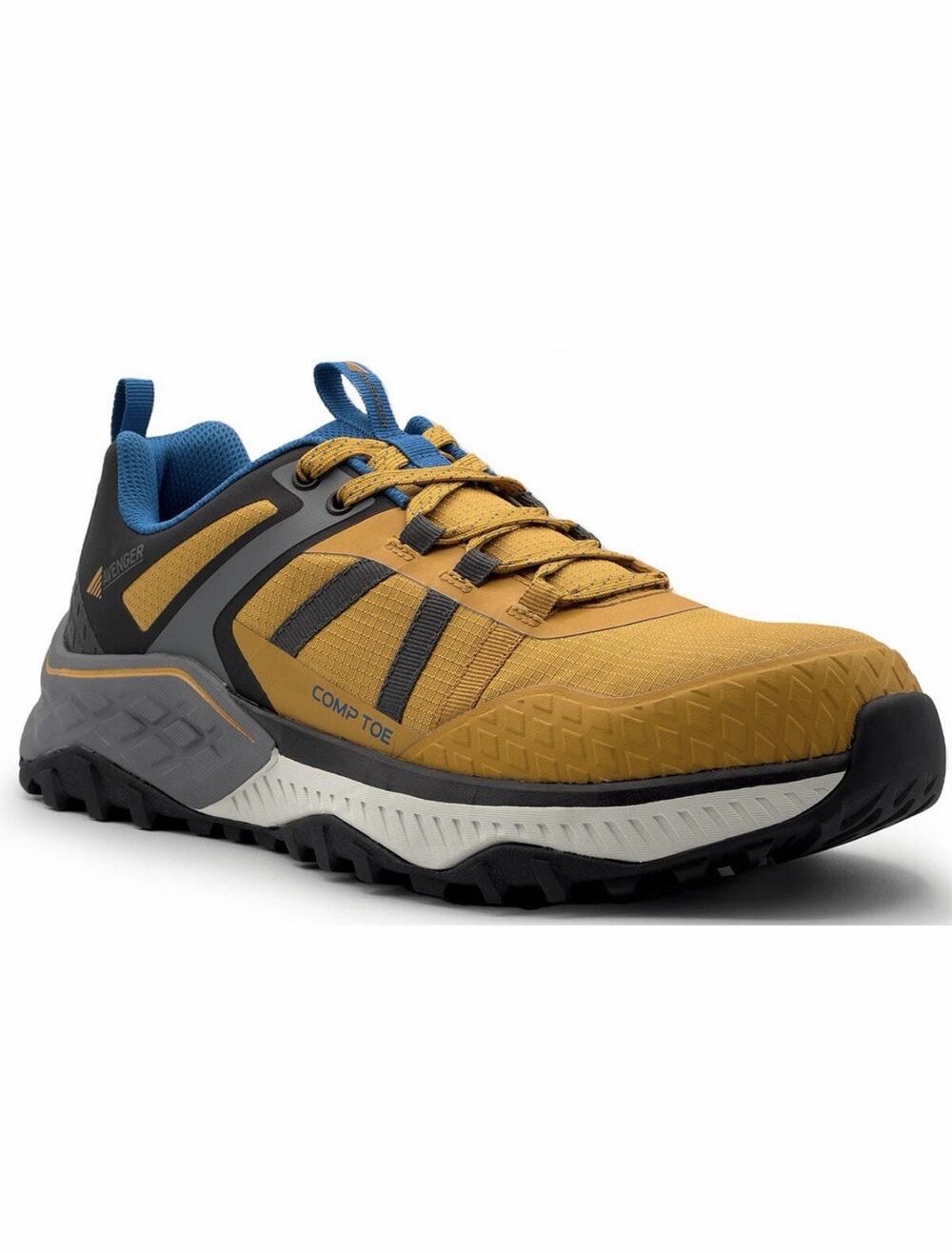Avenger Men's Aero Trail CT EH Safety Shoes - Yellow size 11